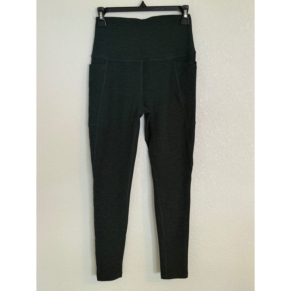 Beyond Yoga Spacedye High Waisted Pocket Leggings Dark Forest Green Medium